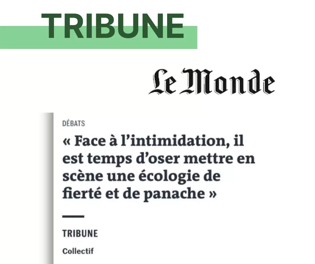 Tribune publiée dans le journal Le Monde